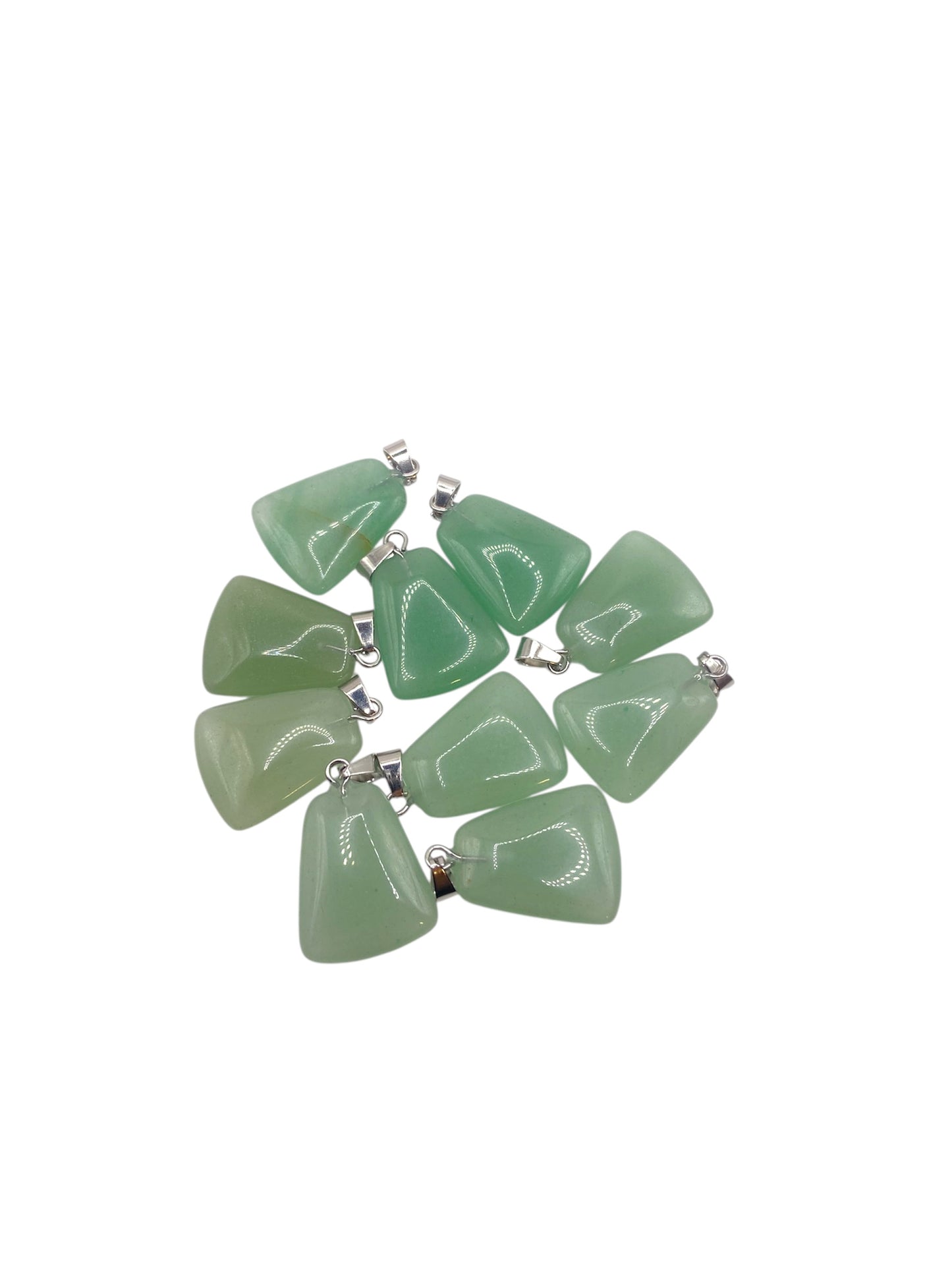 PENDENTIF TRAPÈZE - AVENTURINE