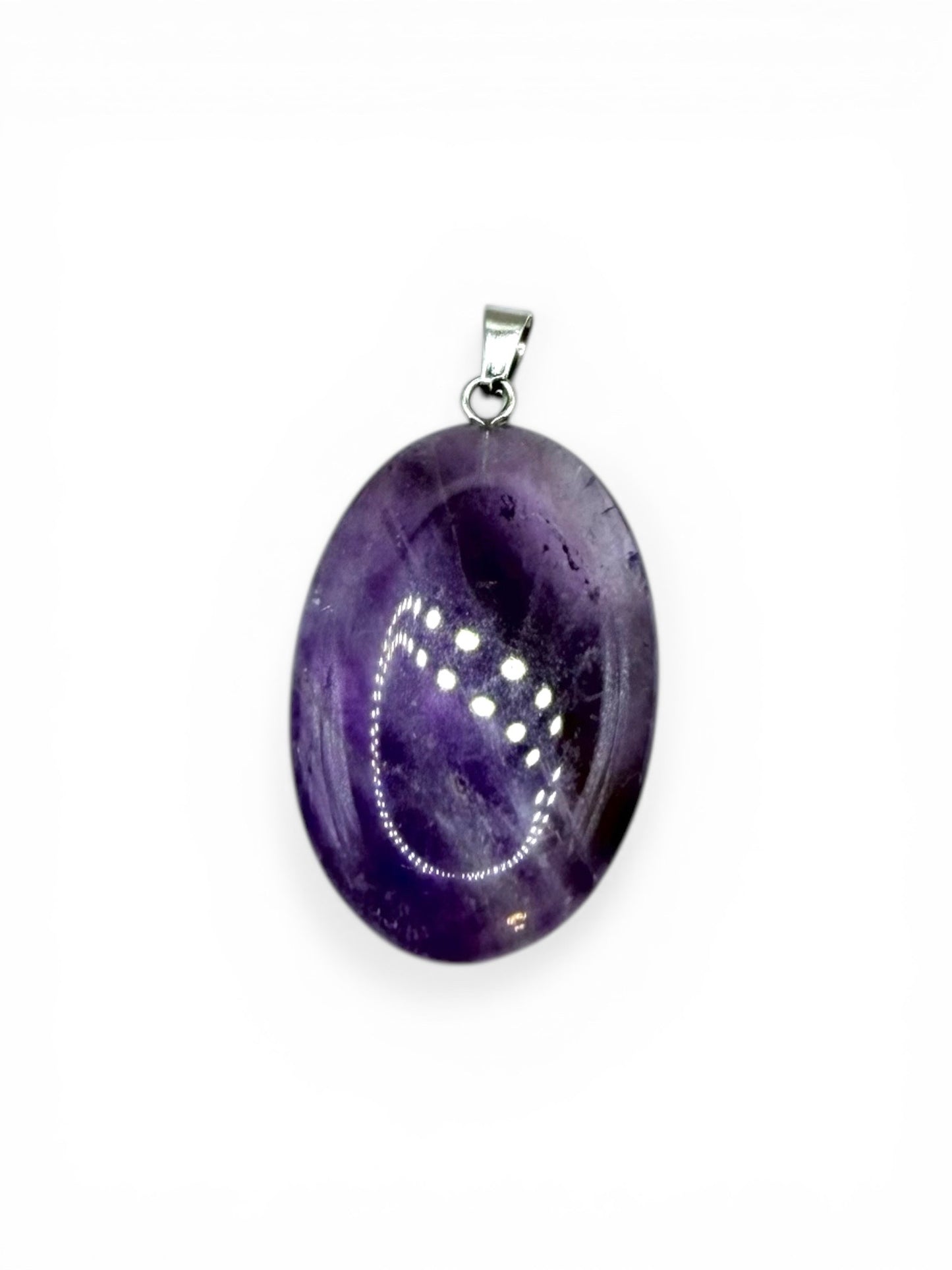 PENDENTIF GALET - AMETHYSTE