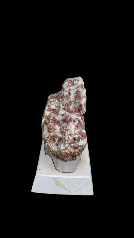 TOURMALINE ROSE BRUT MONTÉE SUR BOIS 2,40 KG