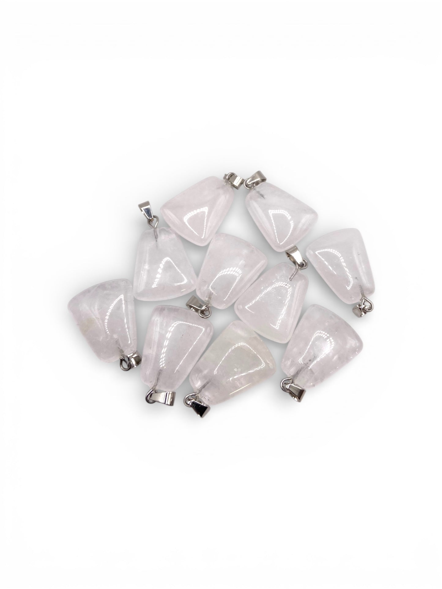 PENDENTIF TRAPÈZE - CRISTAL DE ROCHE