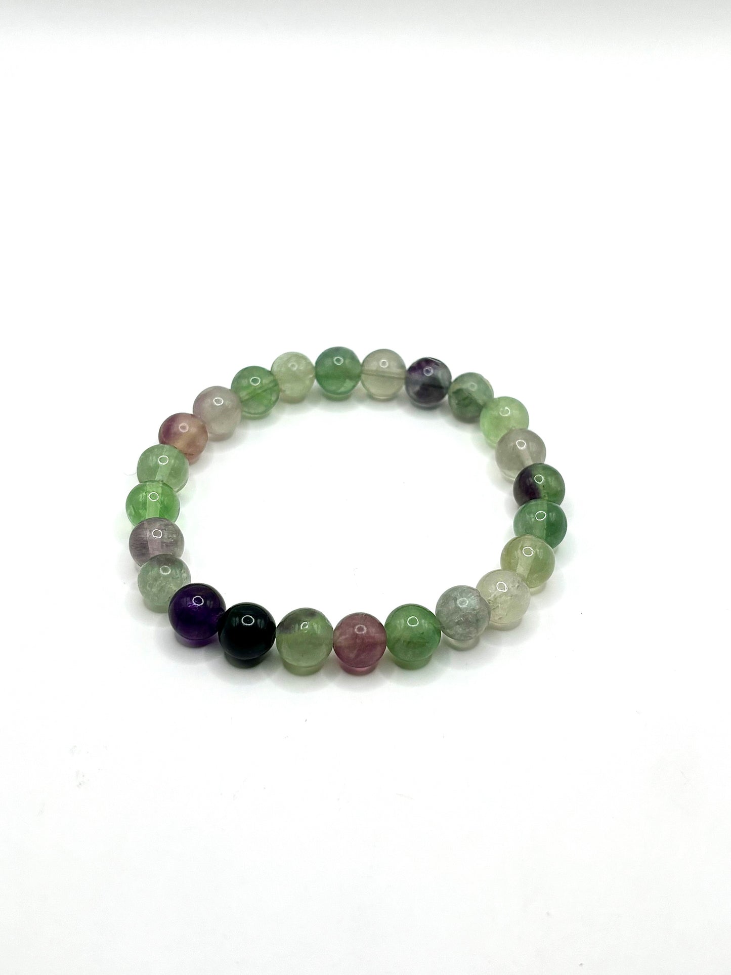 BRACELET 8MM FLUORINE (la pièce)