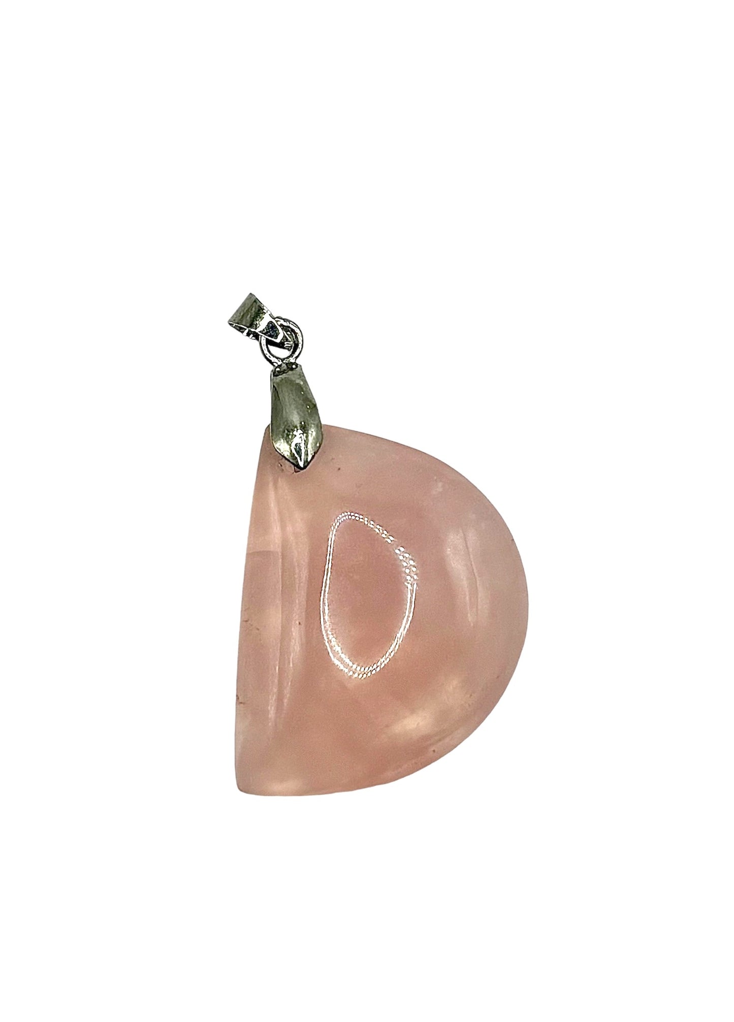 PENDENTIF MADAGASCAR QUARTZ ROSE (la pièce)