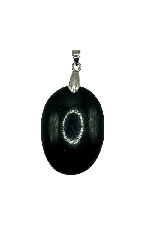 PENDENTIF MADAGASCAR TOURMALINE NOIR (la pièce)