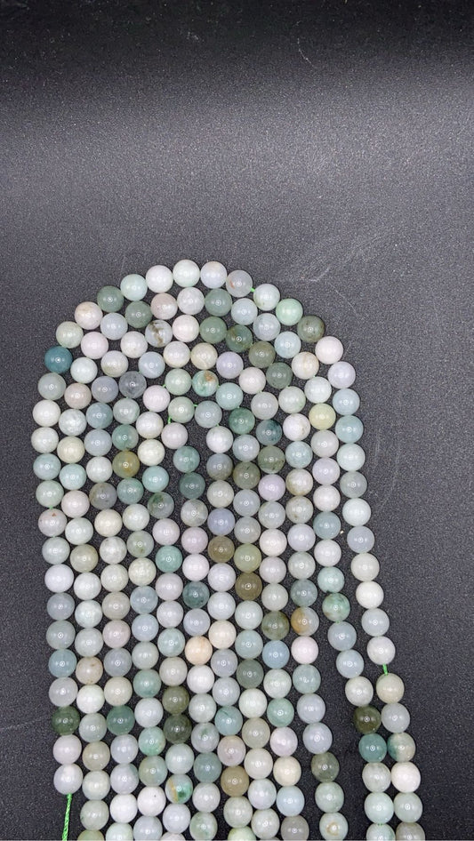 FIL DE PERLE JADE DE BIRMANIE - 8mm