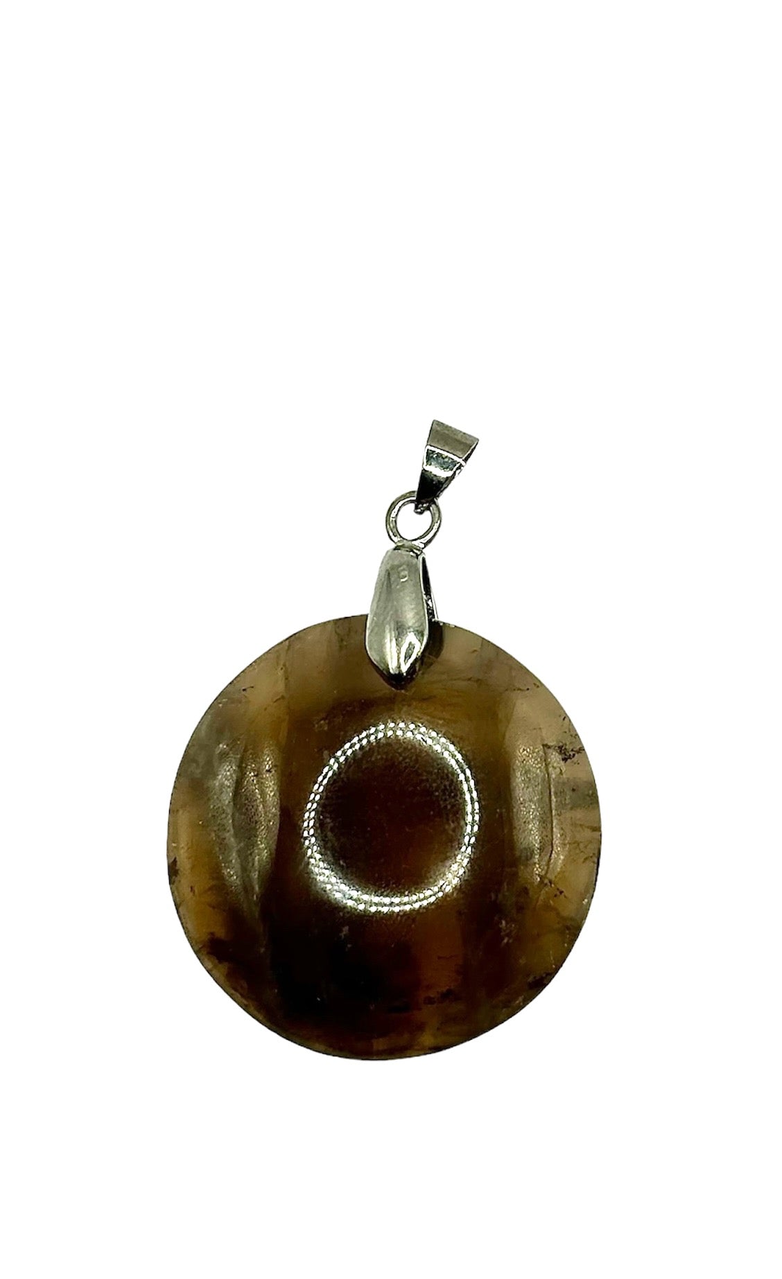 PENDENTIF MADAGASCAR QUARTZ FUMÉ (la pièce)