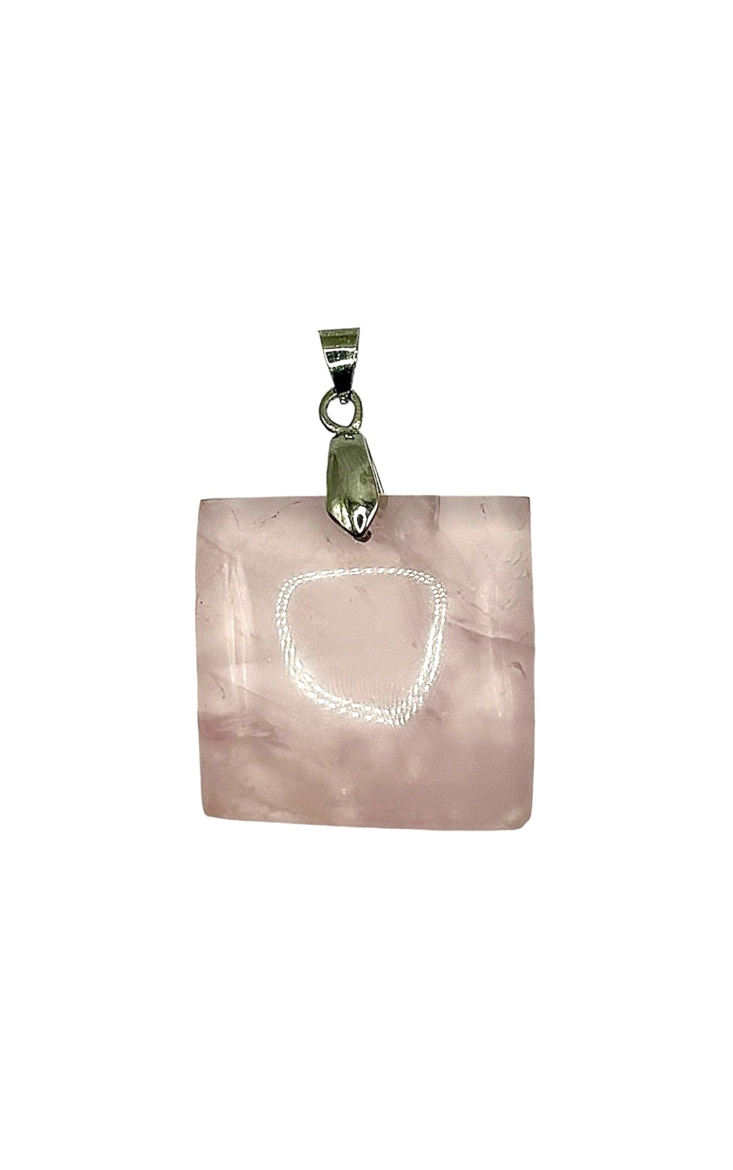 PENDENTIF MADAGASCAR QUARTZ ROSE  (la pièce)