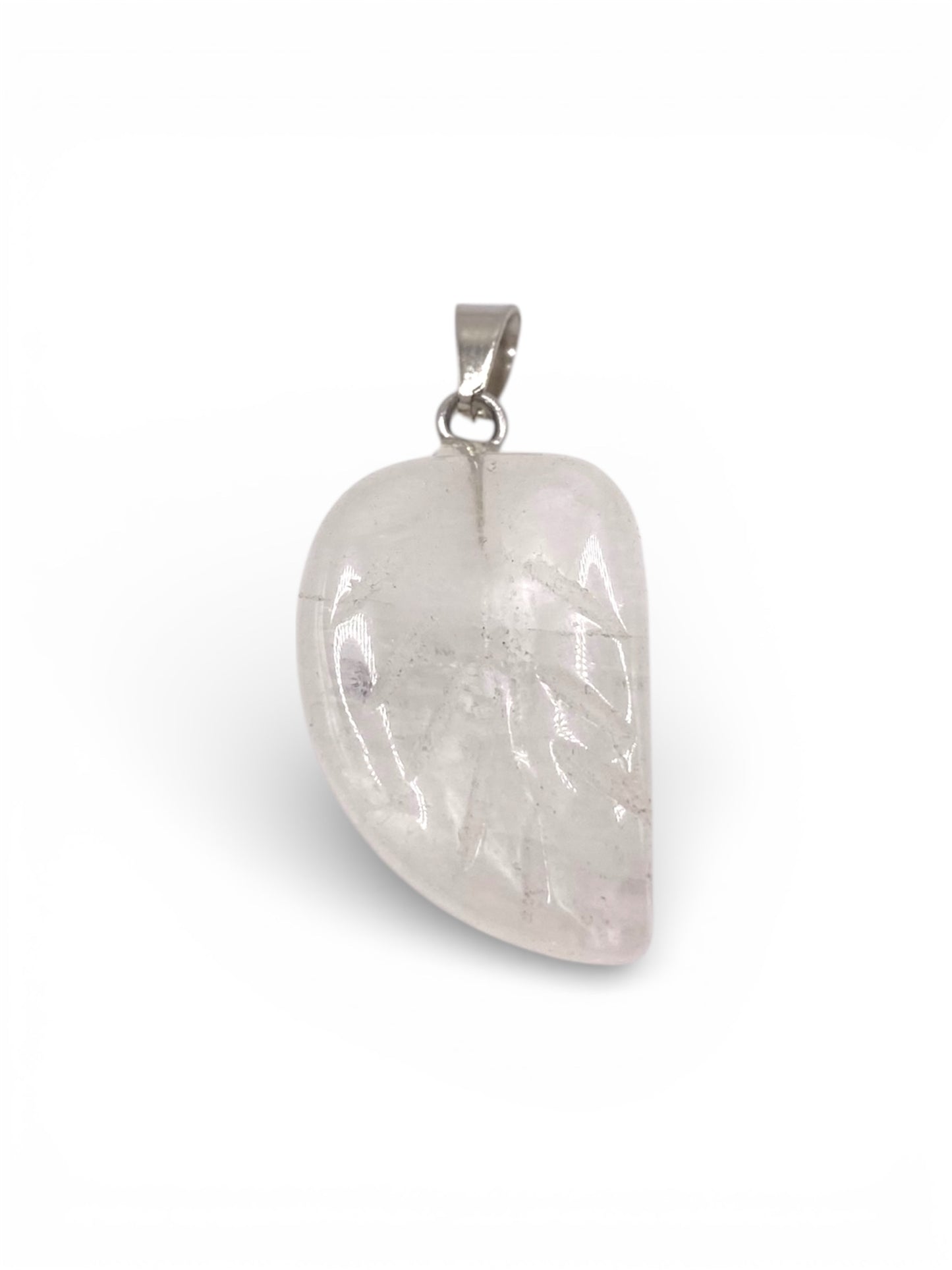 PENDENTIF FEUILLE - CRISTAL DE ROCHE