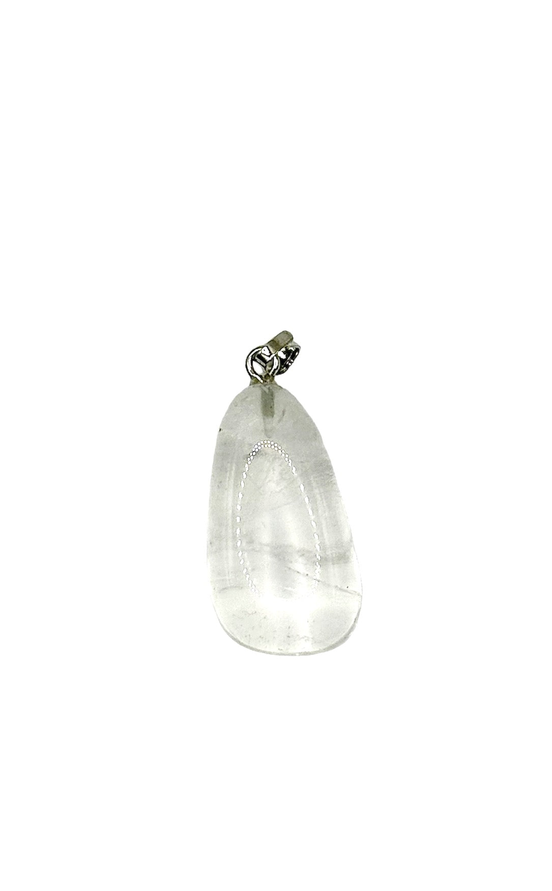 PENDENTIF PIERRE FINE CRISTAL DE ROCHE (la pièce)