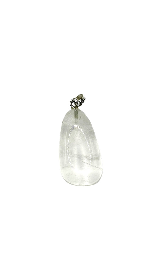 PENDENTIF PIERRE FINE CRISTAL DE ROCHE (la pièce)