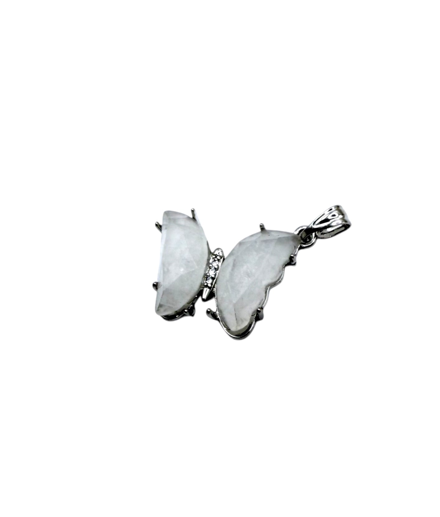 PENDENTIF PAPILLON SERTIE - CRISTAL DE ROCHE