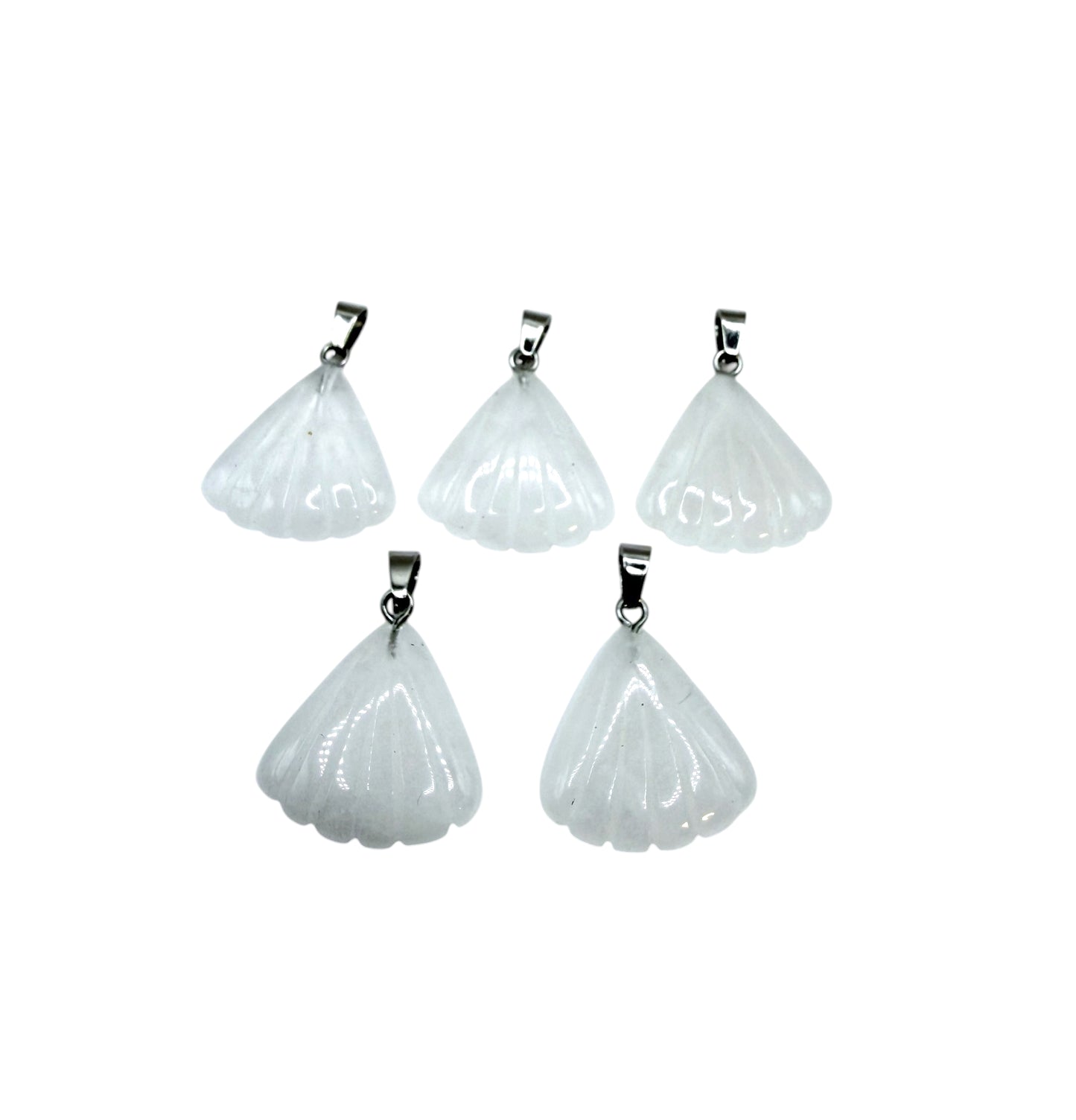 PENDENTIF COQUILLAGE - CRISTAL DE ROCHE