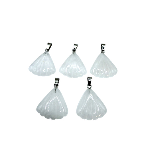 PENDENTIF COQUILLAGE - CRISTAL DE ROCHE