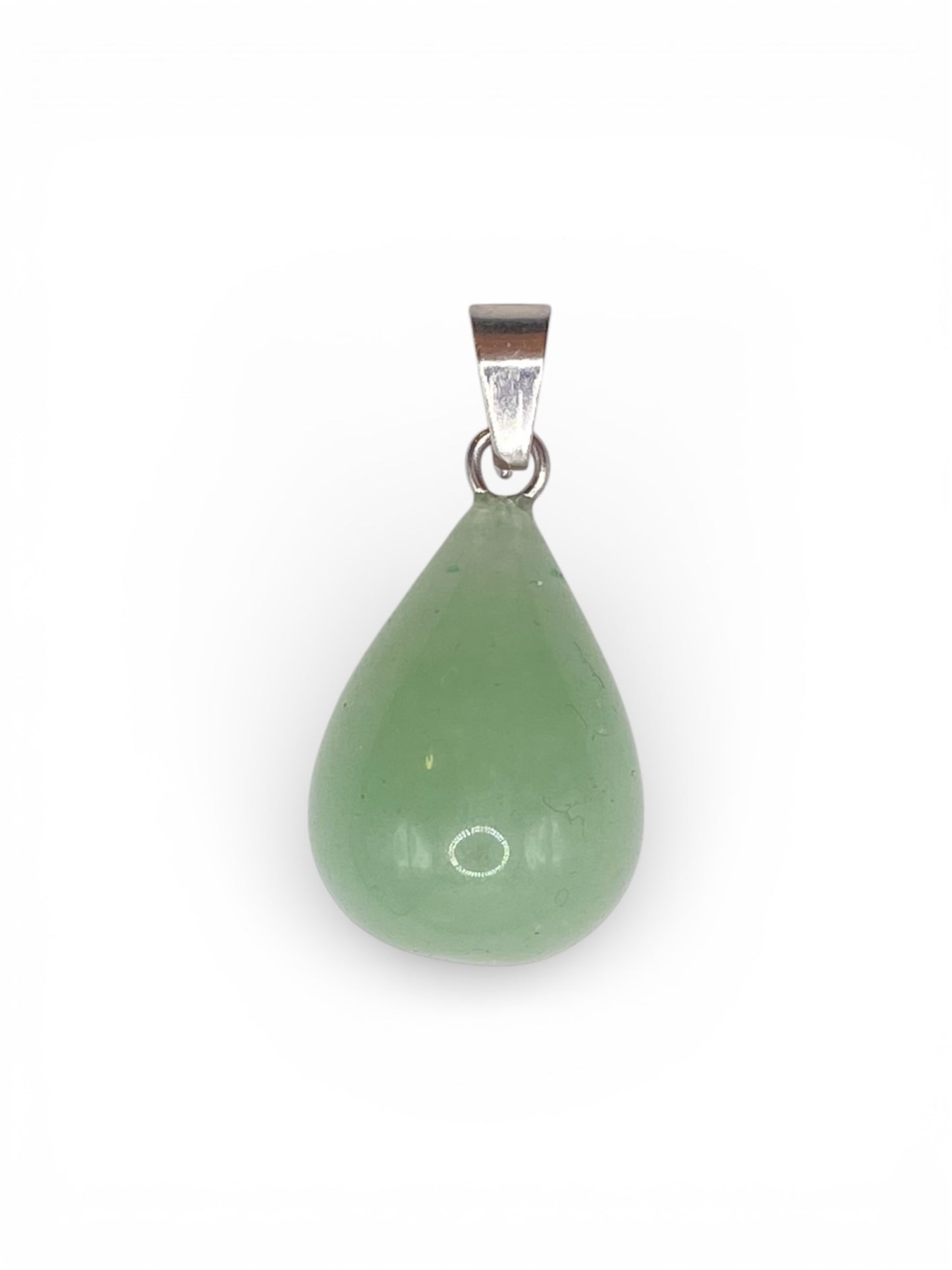PENDENTIF GOUTTE 3D - AVENTURINE