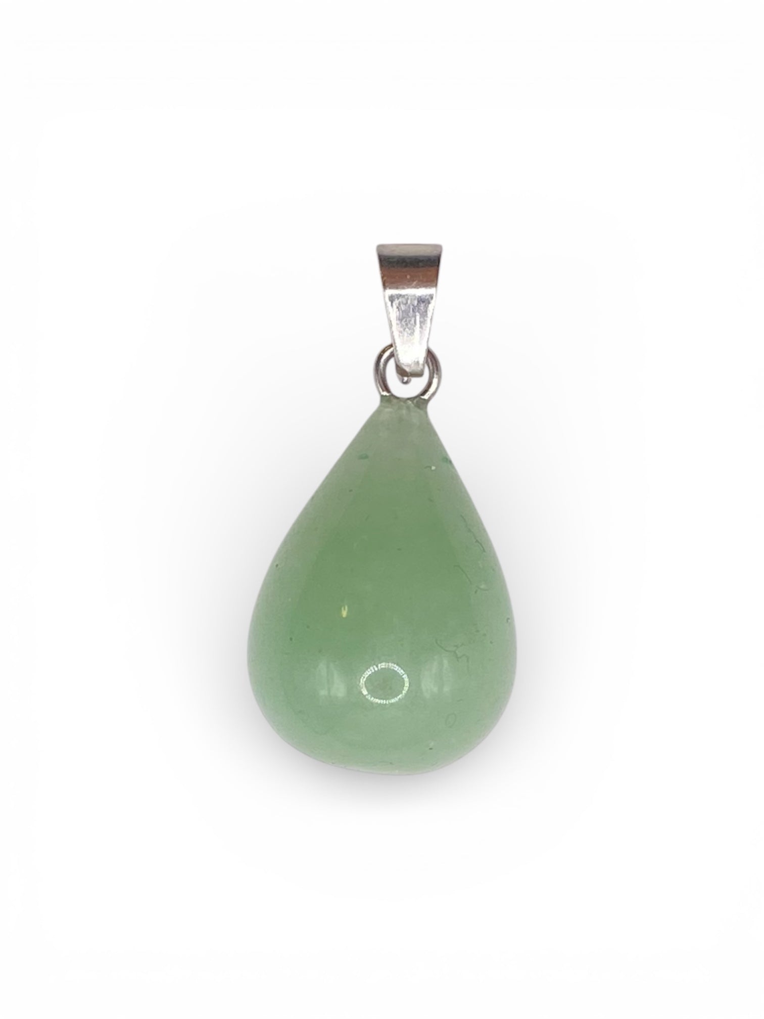 PENDENTIF GOUTTE 3D - AVENTURINE
