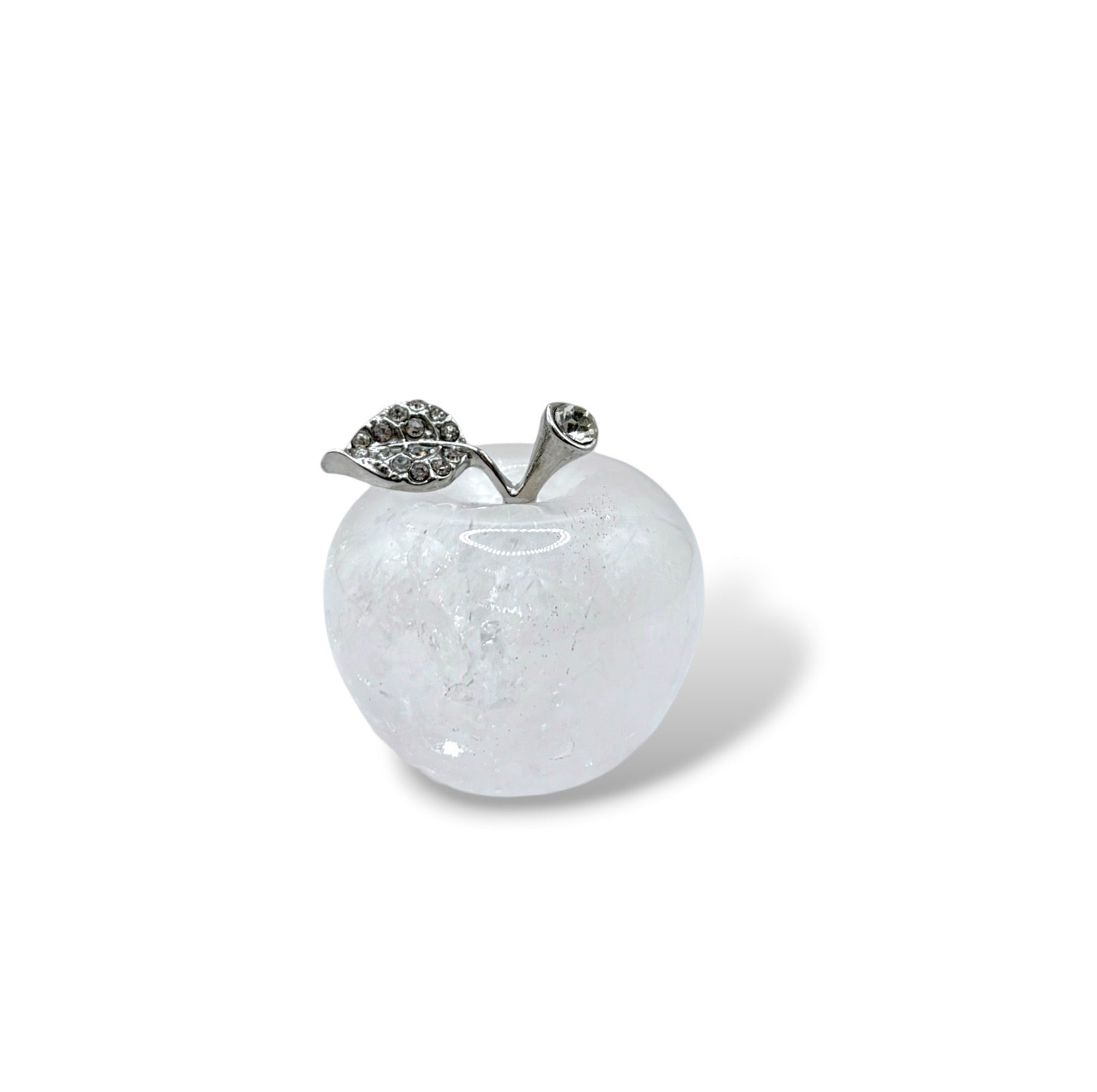 POMME 3CM DÉCORATIVE - CRISTAL DE ROCHE
