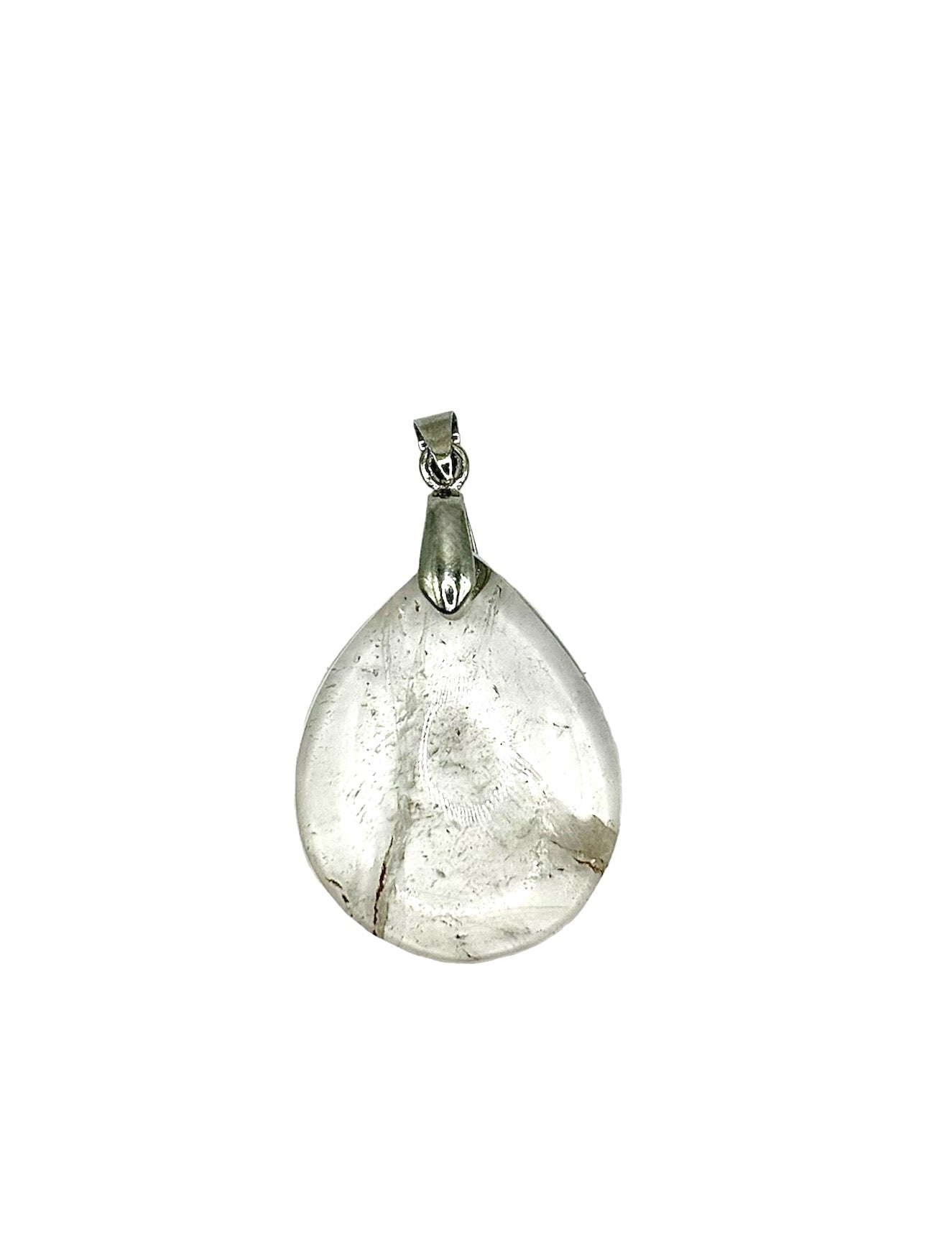 PENDENTIF MADAGASCAR CRISTAL DE ROCHE (la pièce)