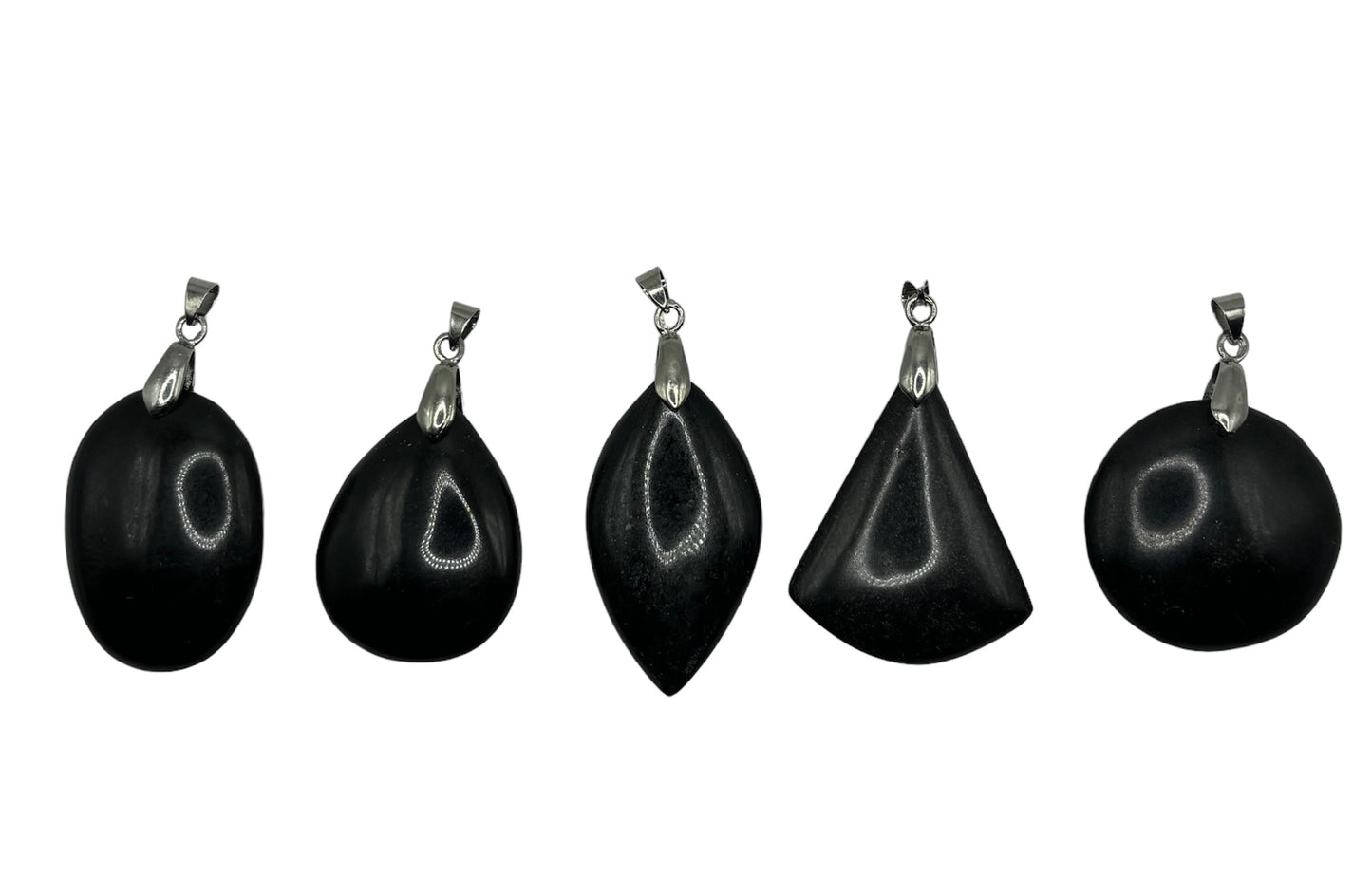 PENDENTIF MADAGASCAR TOURMALINE NOIR (la pièce)