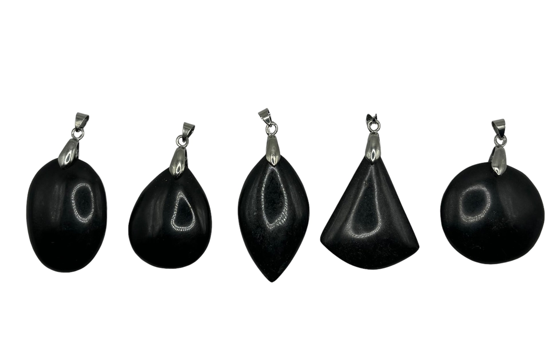 PENDENTIF MADAGASCAR TOURMALINE NOIR (la pièce)