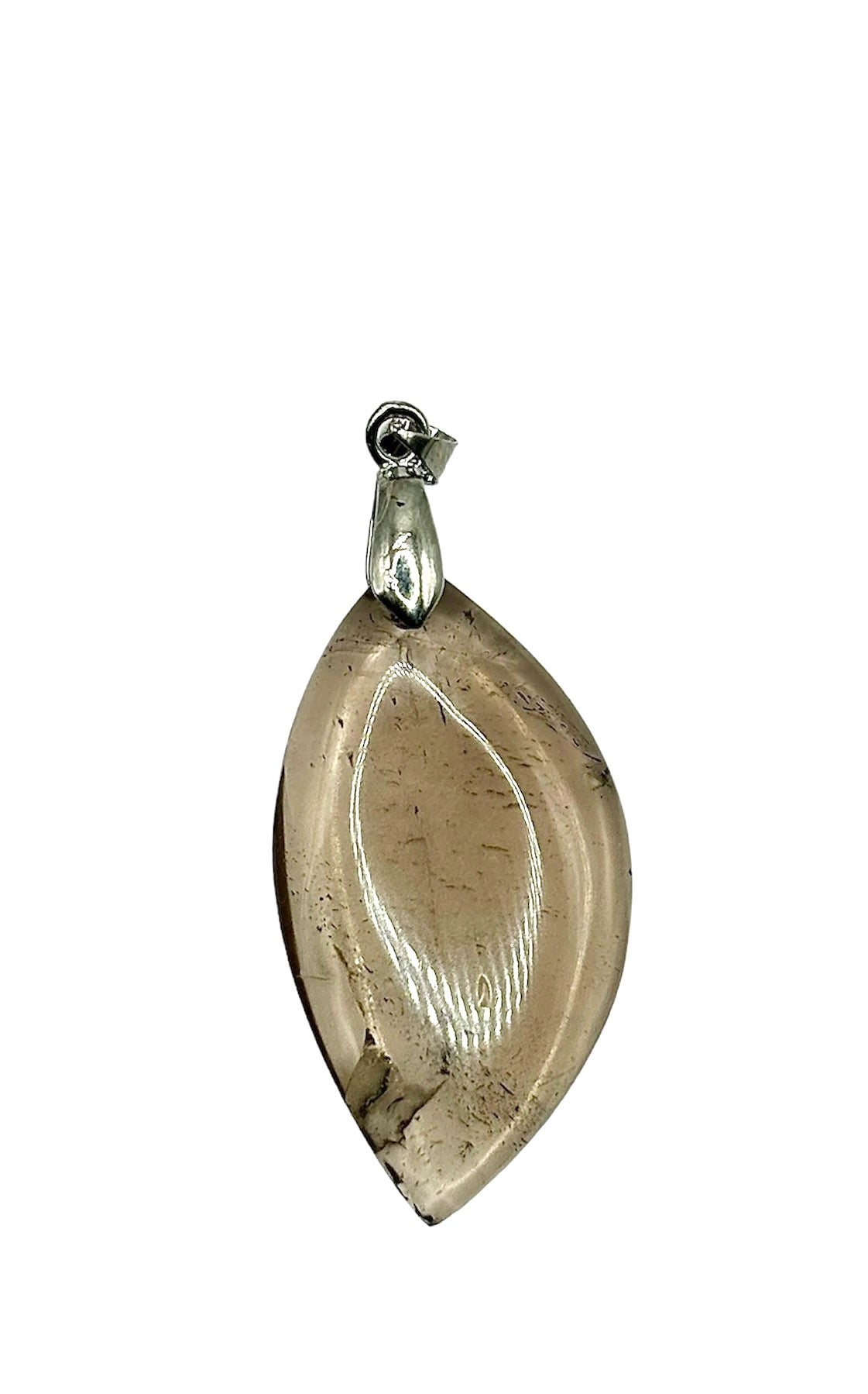 PENDENTIF MADAGASCAR QUARTZ FUMÉ (la pièce)