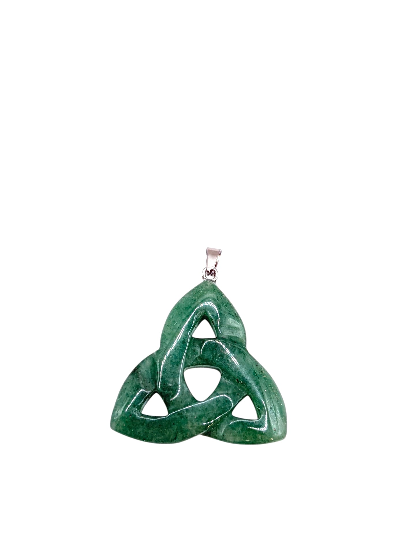 PENDENTIF TRIQUETRA - AVENTURINE