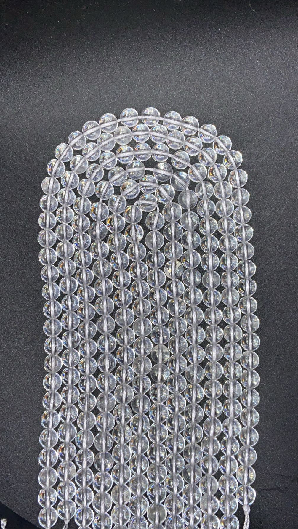 FIL DE PERLE CRISTAL DE ROCHE - 8 mm