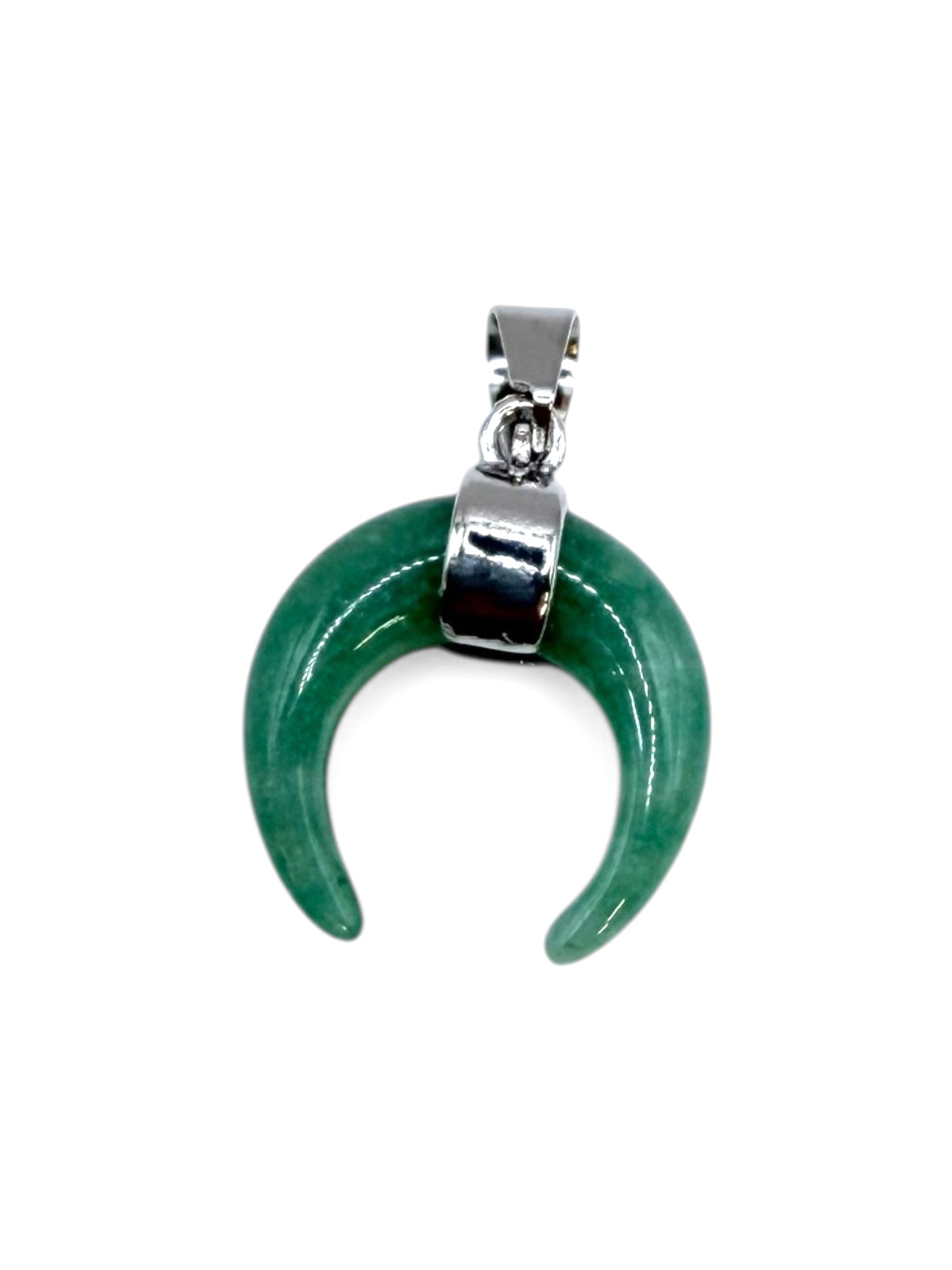 PENDENTIF CORNE - AVENTURINE