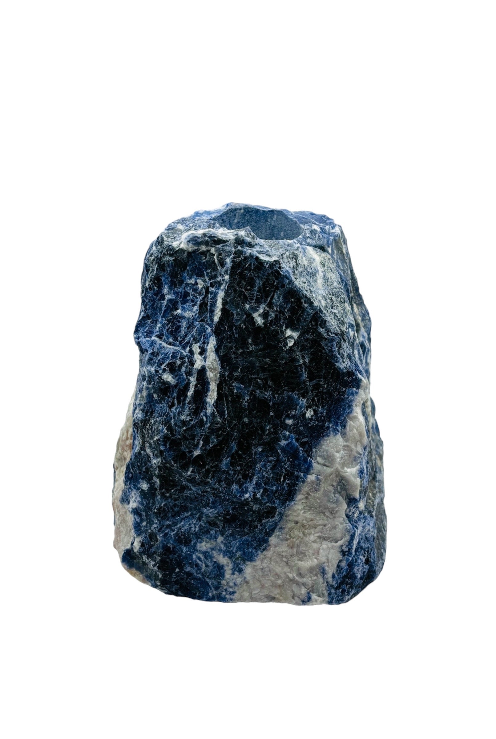 BOUGEOIR SODALITE (la pièce)