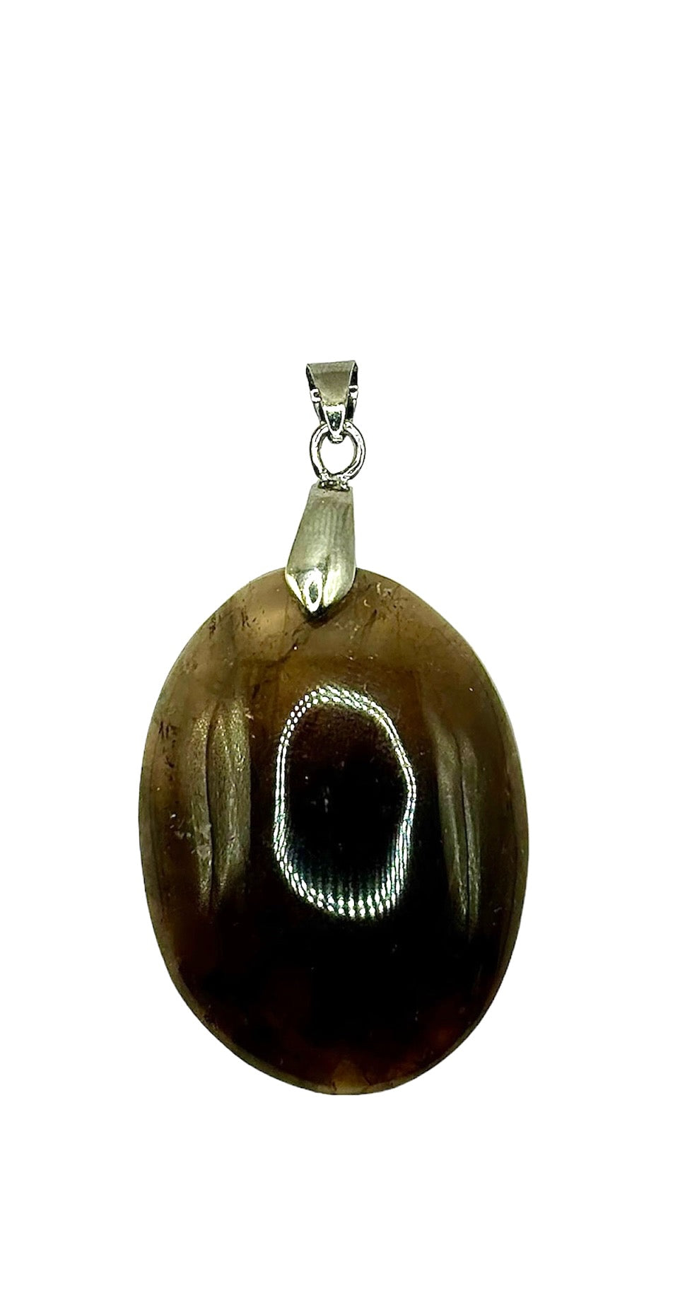 PENDENTIF MADAGASCAR QUARTZ FUMÉ (la pièce)