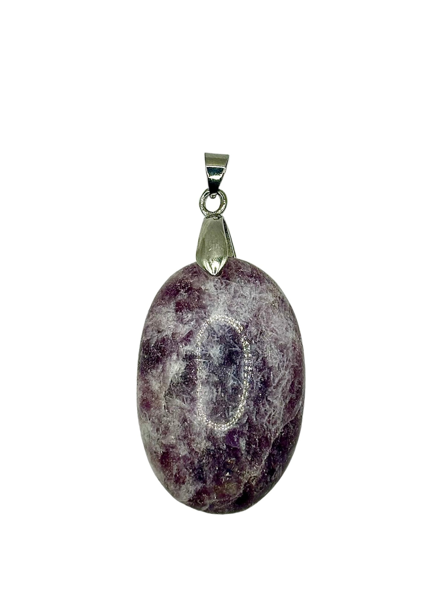 PENDENTIF LÉPIDOLITE  (la pièce)