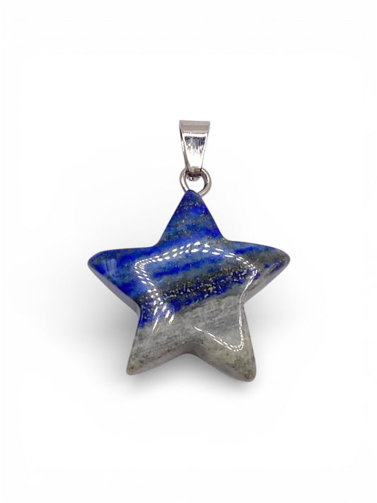 PENDENTIF ÉTOILE - LAPIS LAZULI