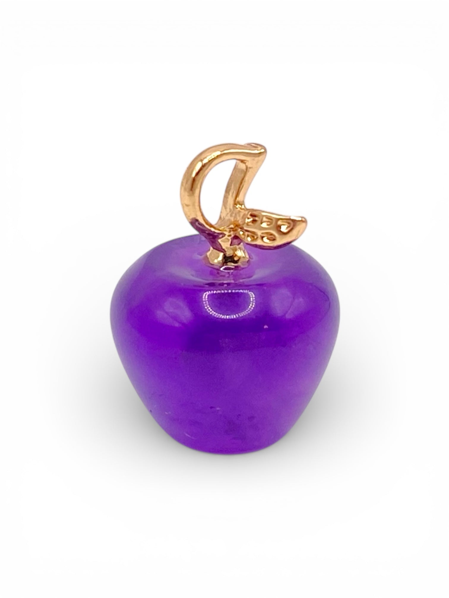 PENDENTIF POMME - AMÉTHYSTE