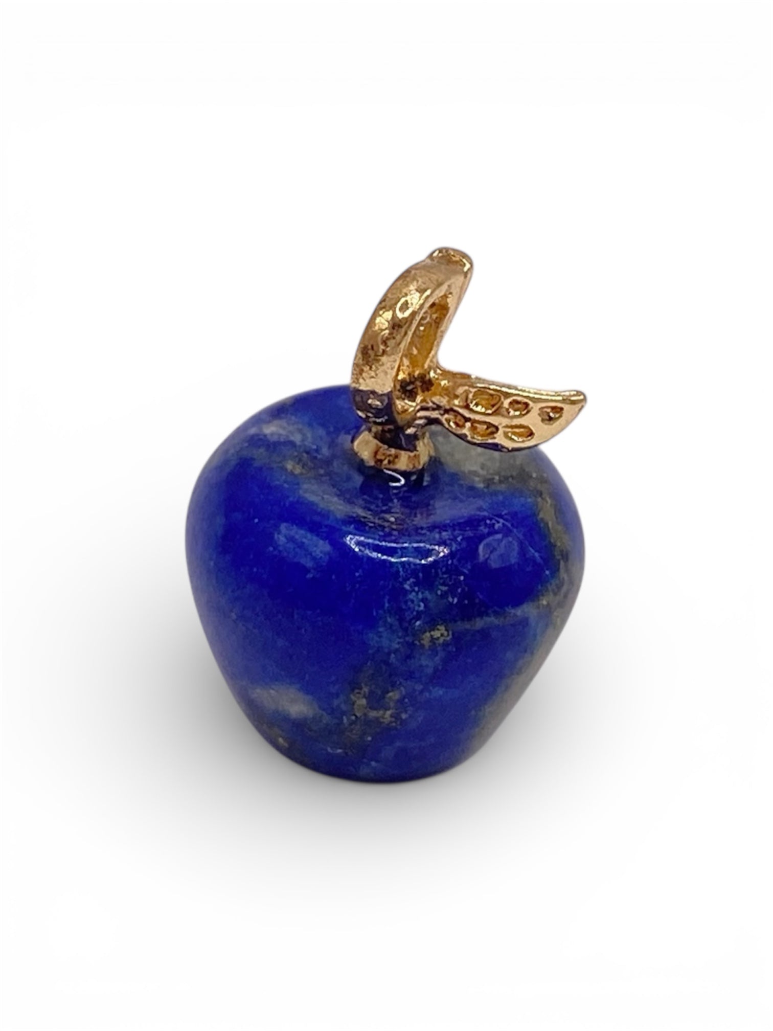PENDENTIF POMME - LAPIS LAZULI