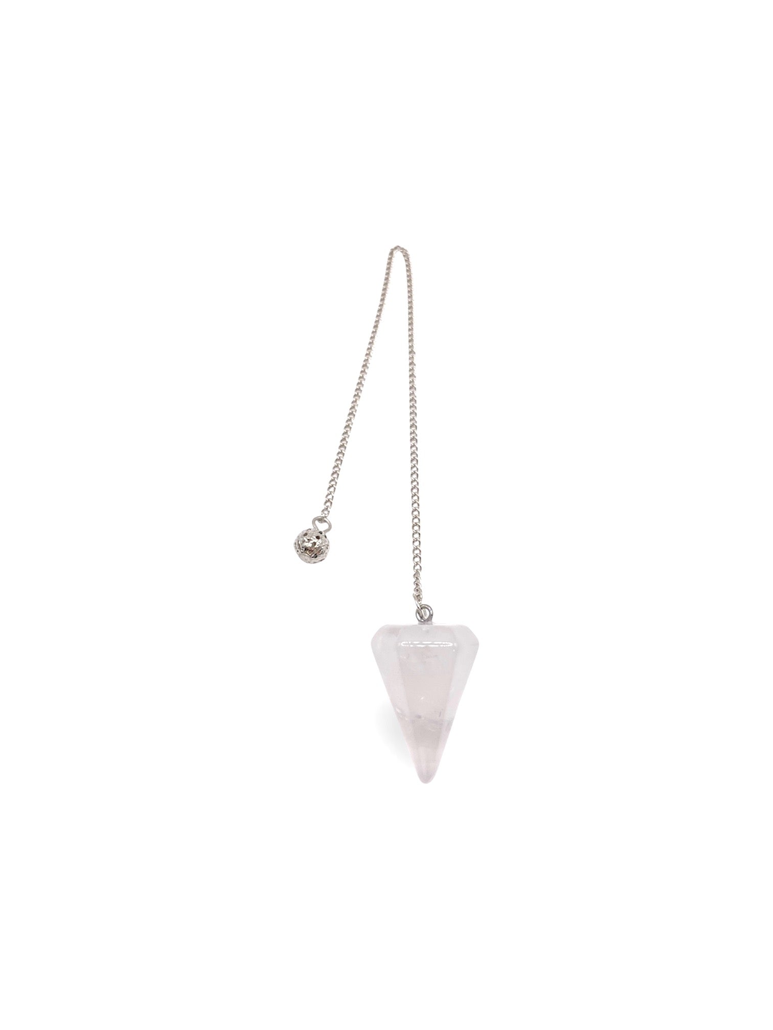 PENDULE AVEC CHAÎNE - CRISTAL DE ROCHE