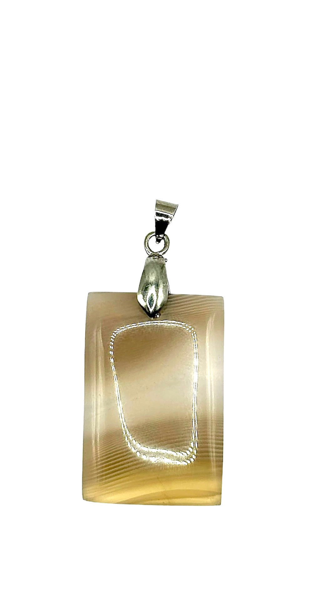 PENDENTIF MADAGASCAR AGATE (la pièce)