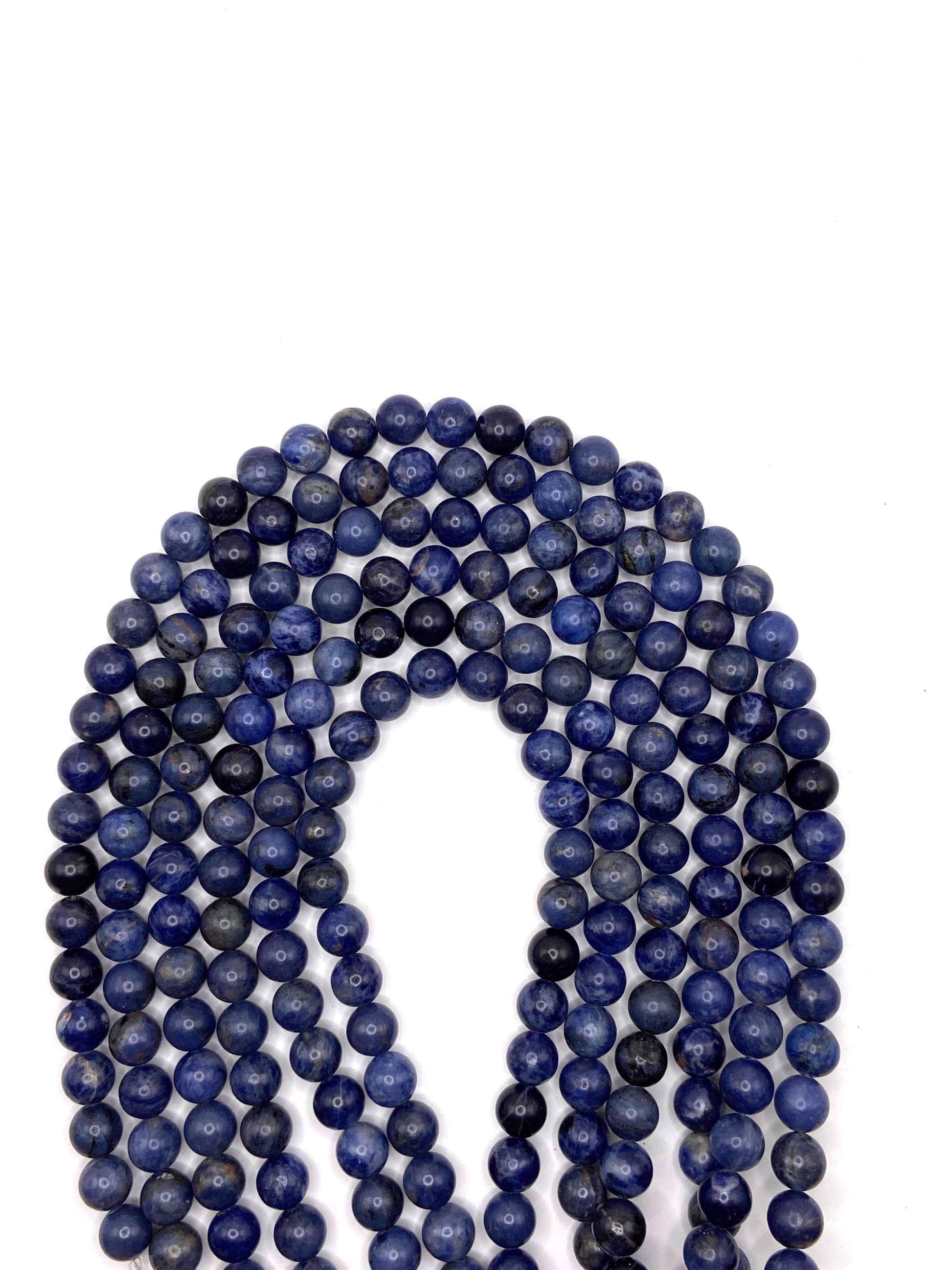 FIL DE PERLE 8MM - SODALITE