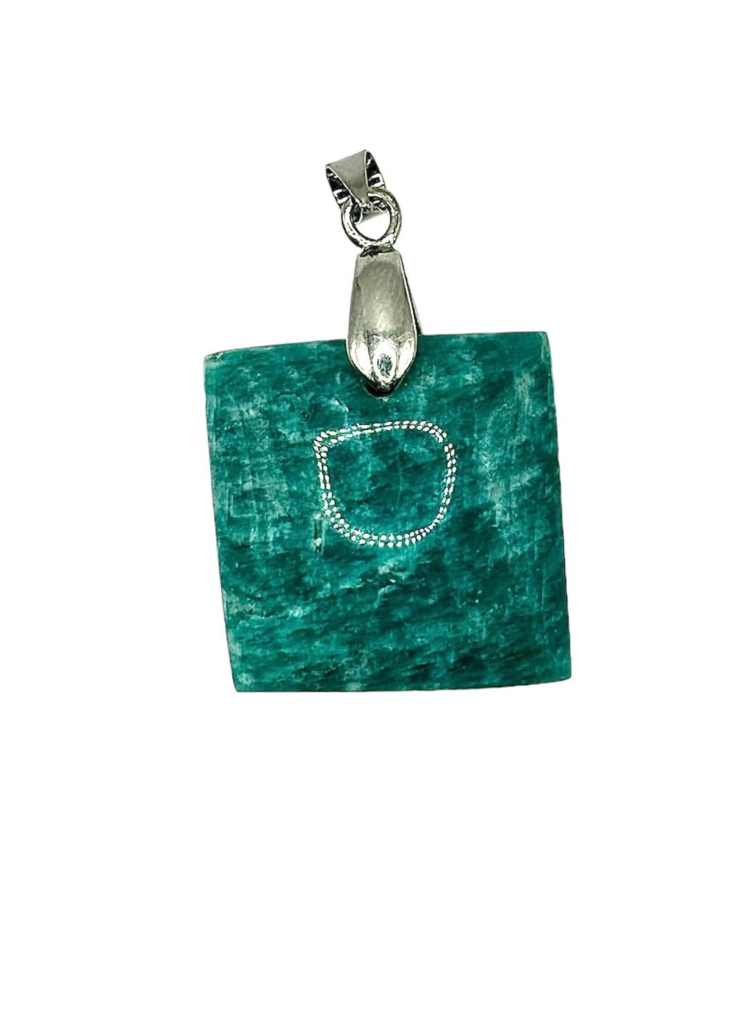 PENDENTIF MADAGASCAR AMAZONITE (la pièce)