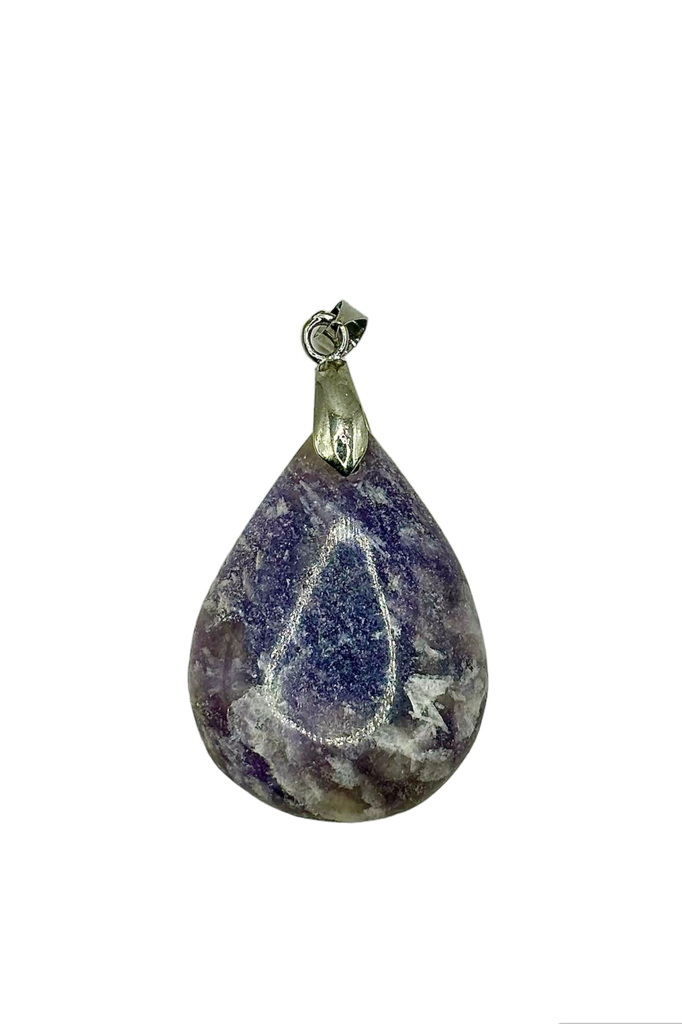 PENDENTIF LÉPIDOLITE  (la pièce)