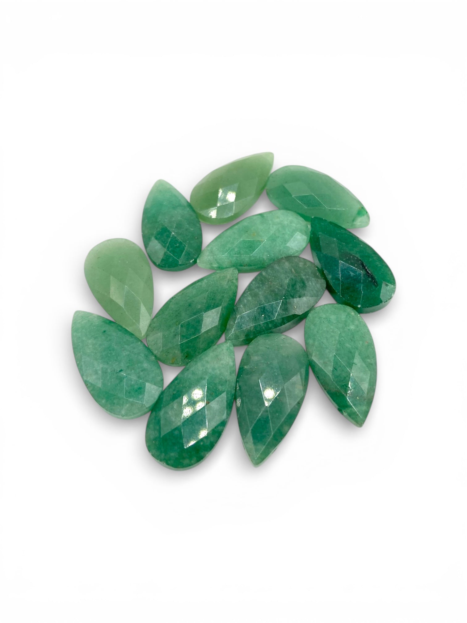 PENDENTIF FACETTÉ - AVENTURINE