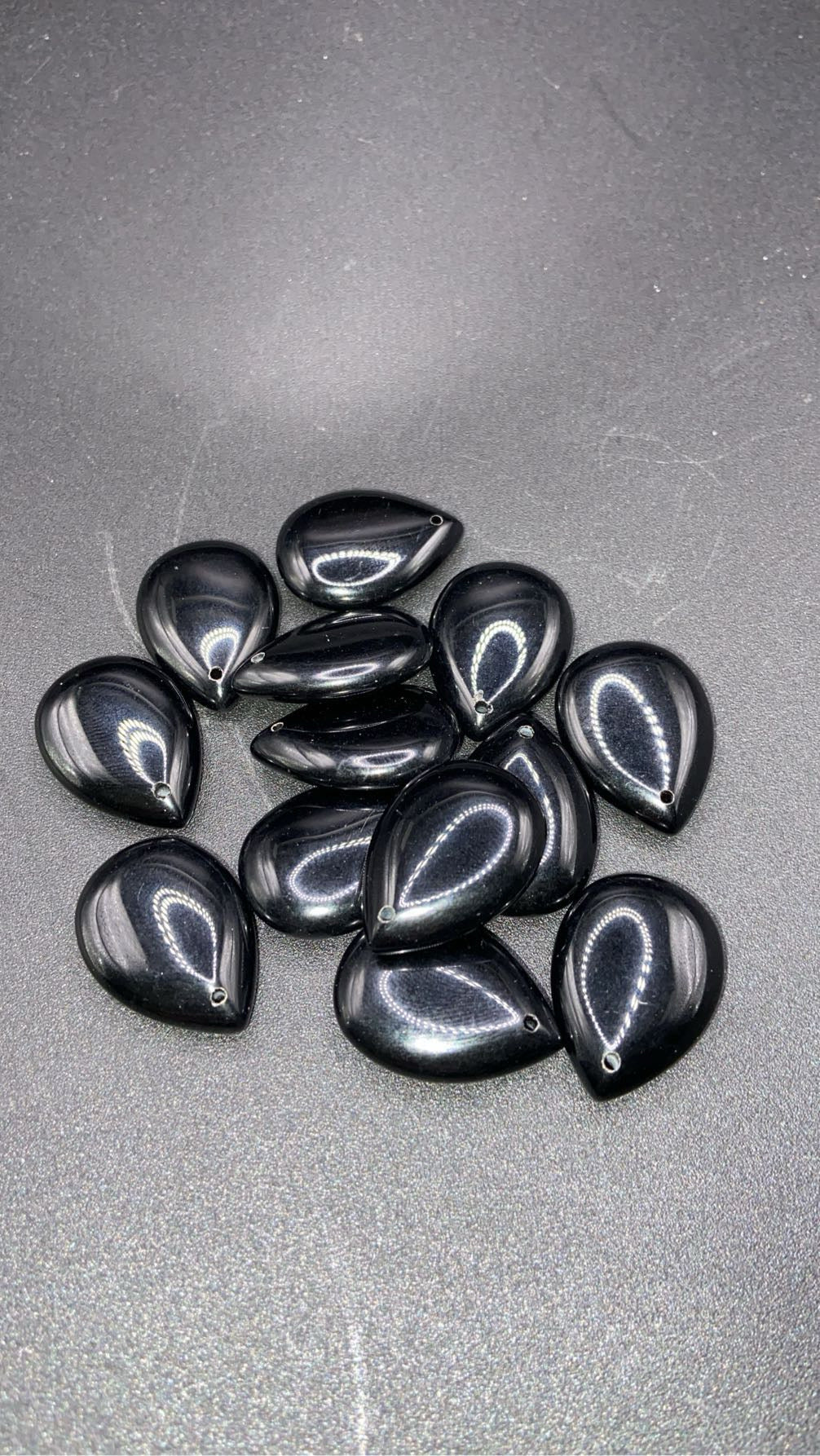 PETIT PENDENTIF ONYX NOIR