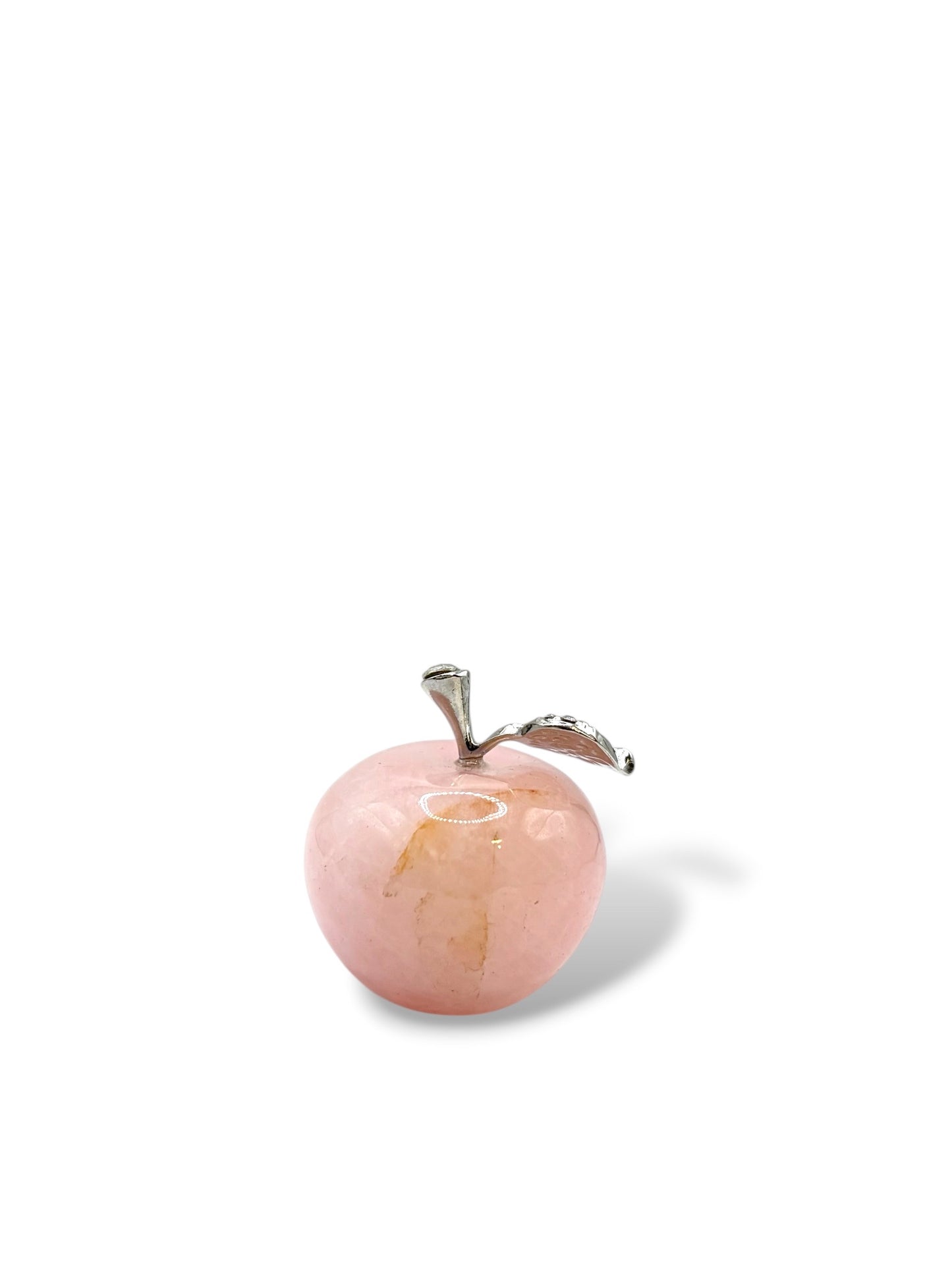 POMME DECORATIVE 3CM - QUARTZ ROSE