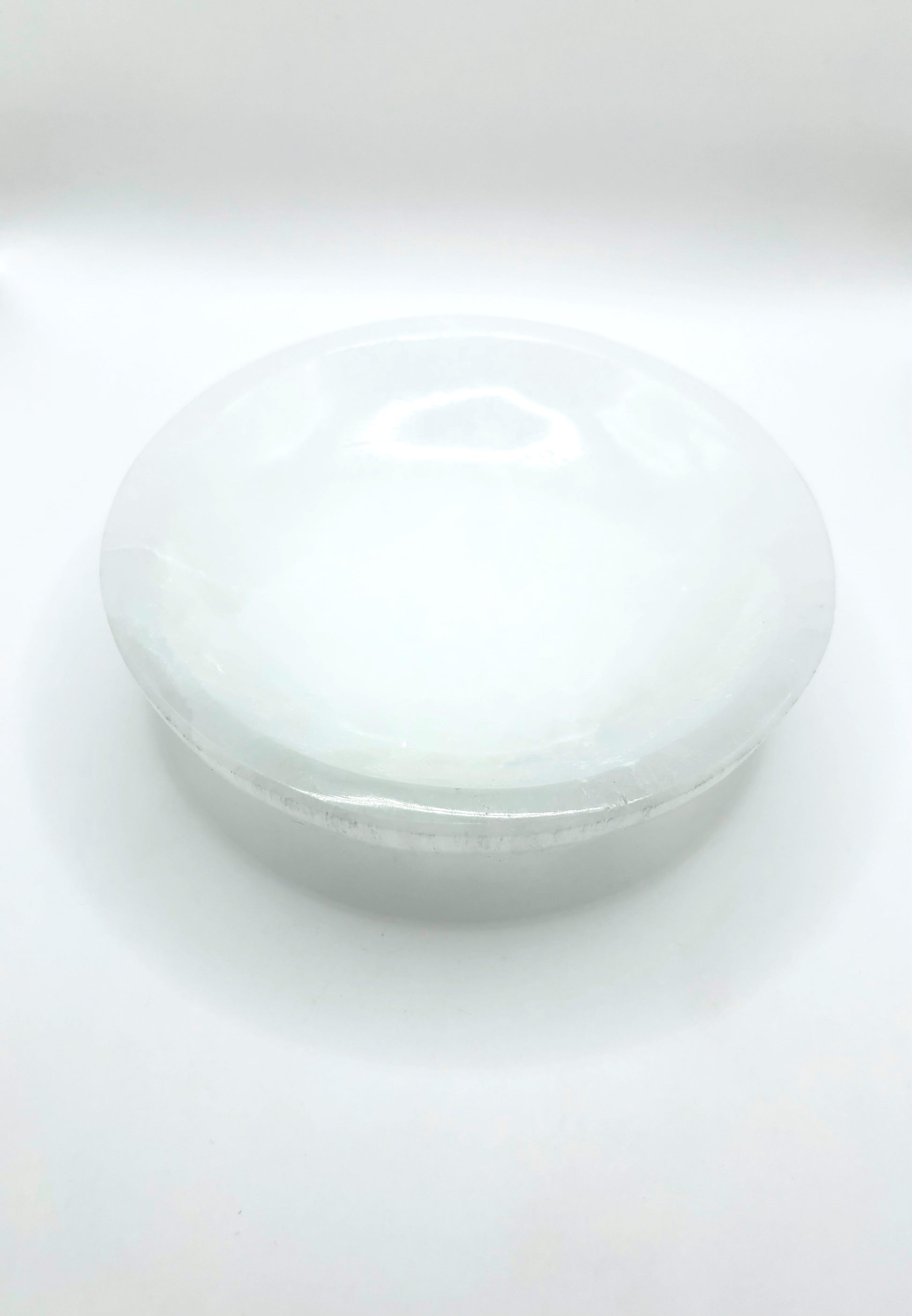 BOL 12 CM SÉLÉNITE BLANCHE
