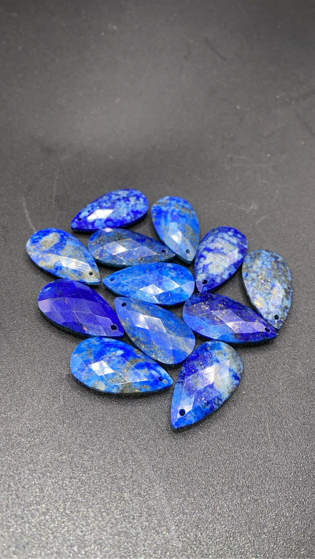 PENDENTIF FACETTÉ LAPIS LAZULI