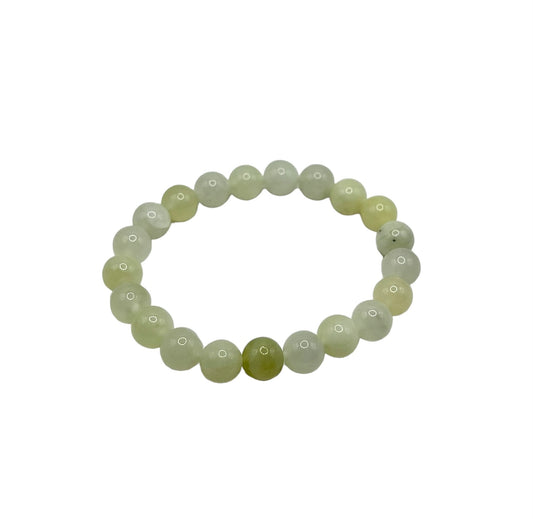 BRACELET 8MM JADE QUALITÉ EXTRA (la pièce)