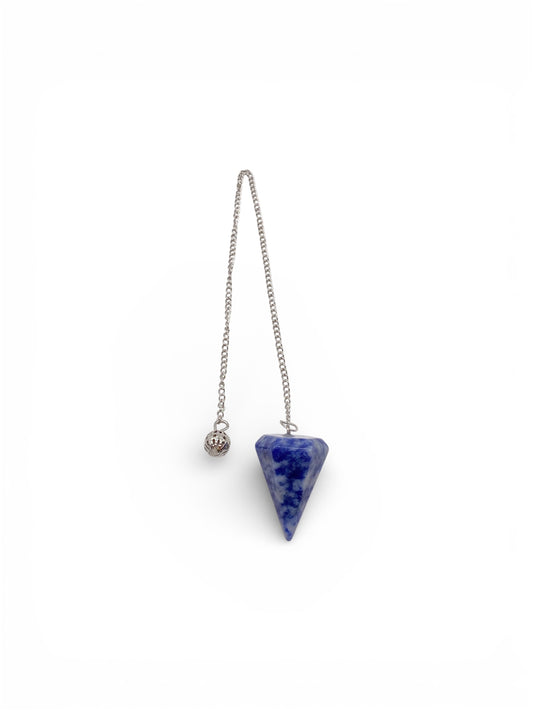 PENDULE AVEC CHAÎNE - SODALITE