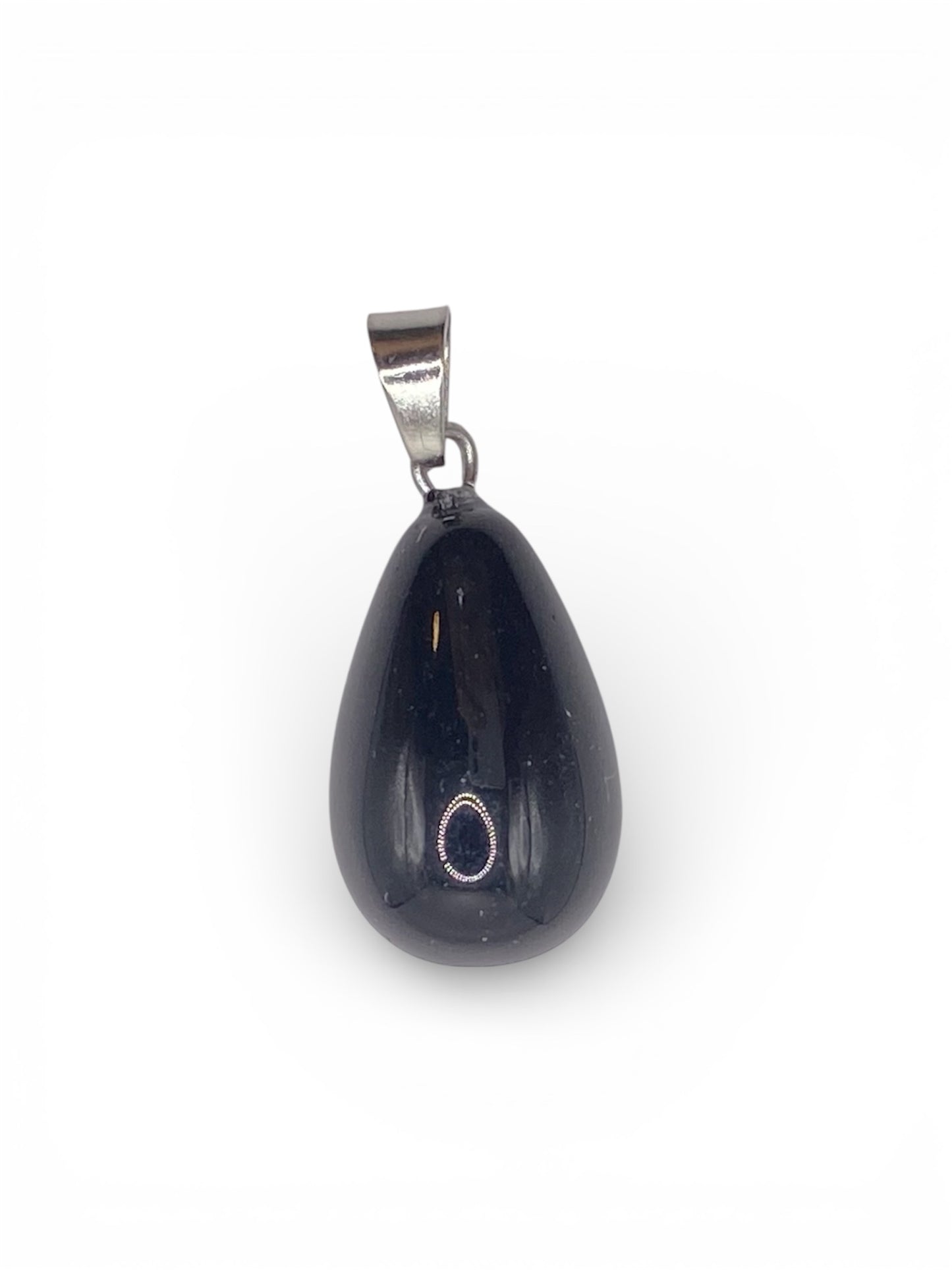 PENDENTIF GOUTTE 3D - ONYX