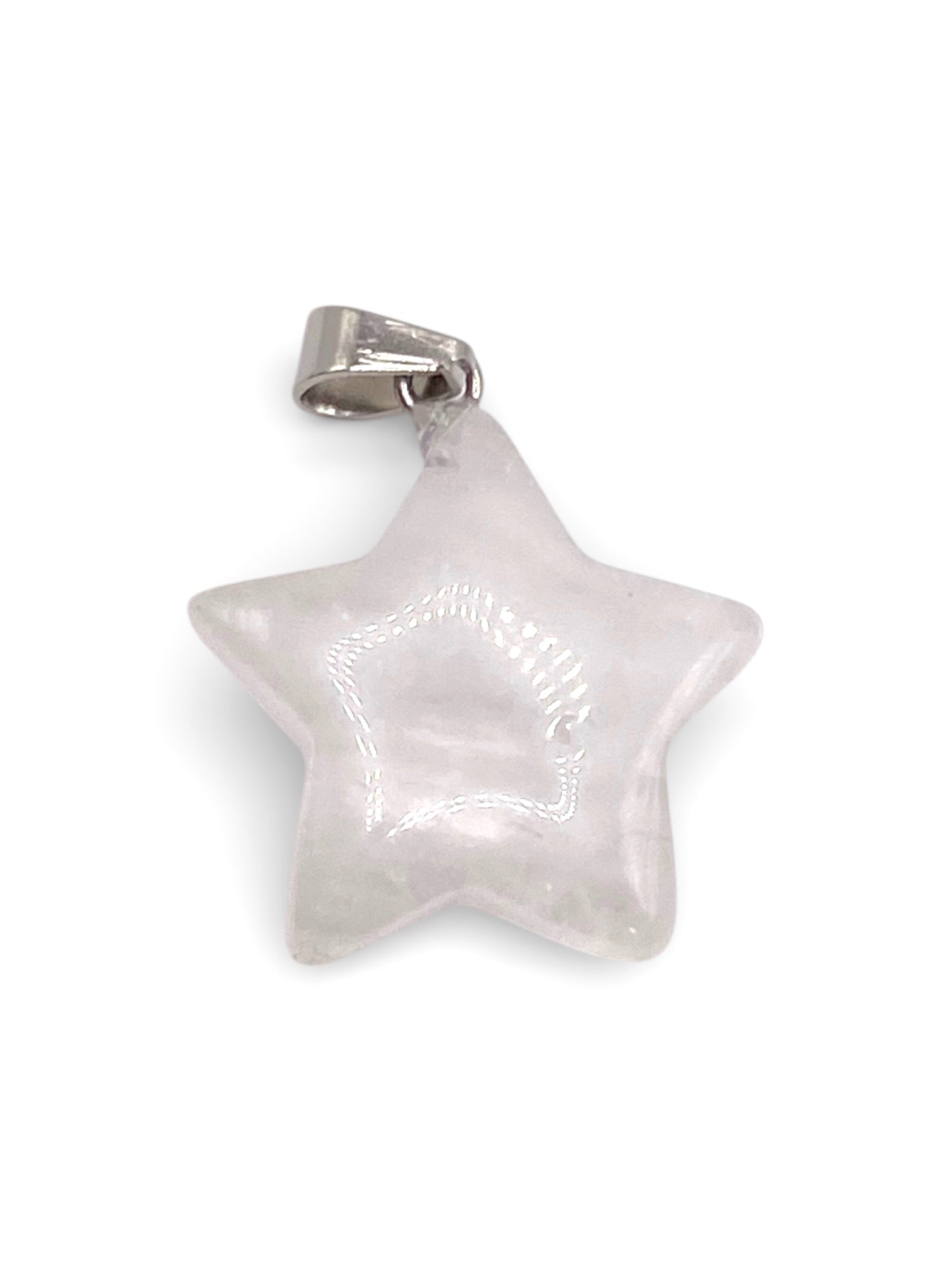 PENDENTIF ÉTOILE - CRISTAL DE ROCHE