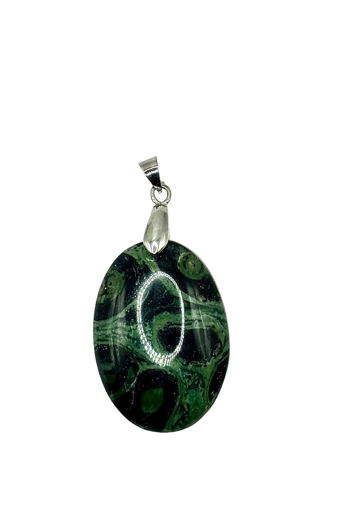 PENDENTIF MADAGASCAR JASPE KAMBABA (la pièce)