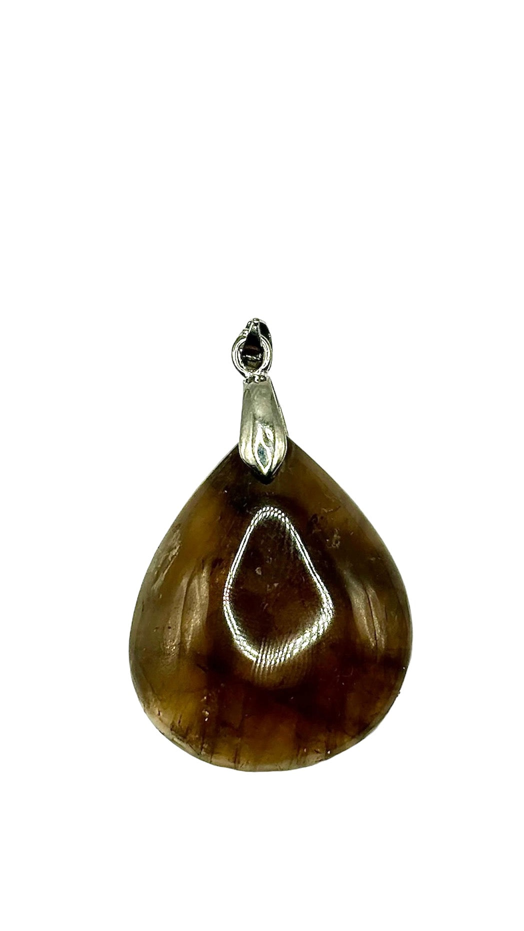 PENDENTIF MADAGASCAR QUARTZ FUMÉ (la pièce)