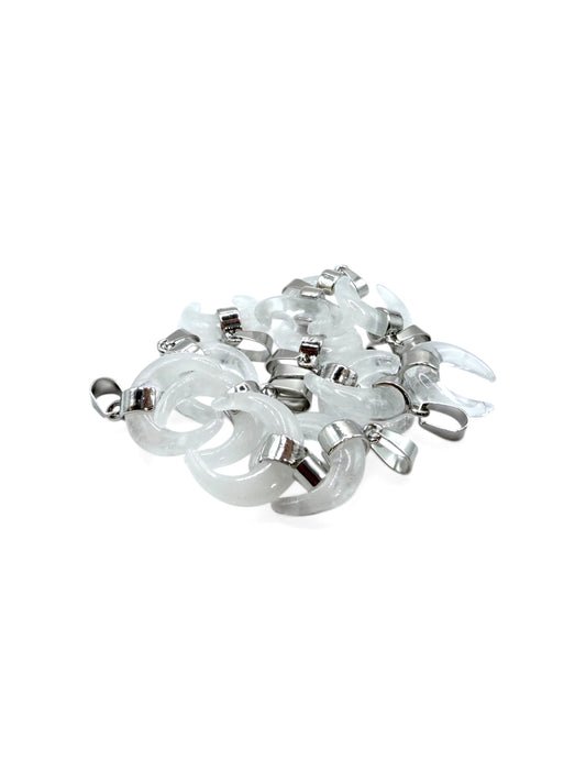 PENDENTIF CORNE - CRISTAL DE ROCHE