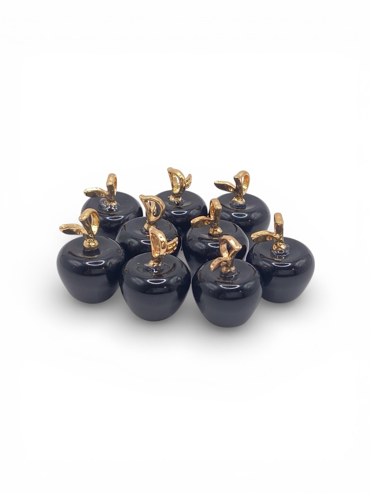 PENDENTIF POMME - ONYX